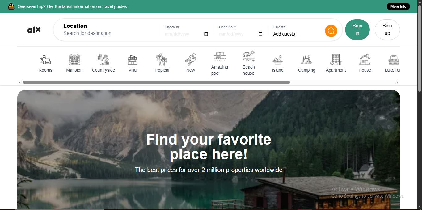 ALX Property Listing App